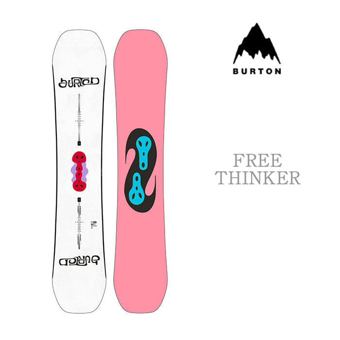 24-25 BURTON Men's Free Thinker バートン フリーシンカー スノーボード 板 フリーライド オールラウンド フリースタイル パーク