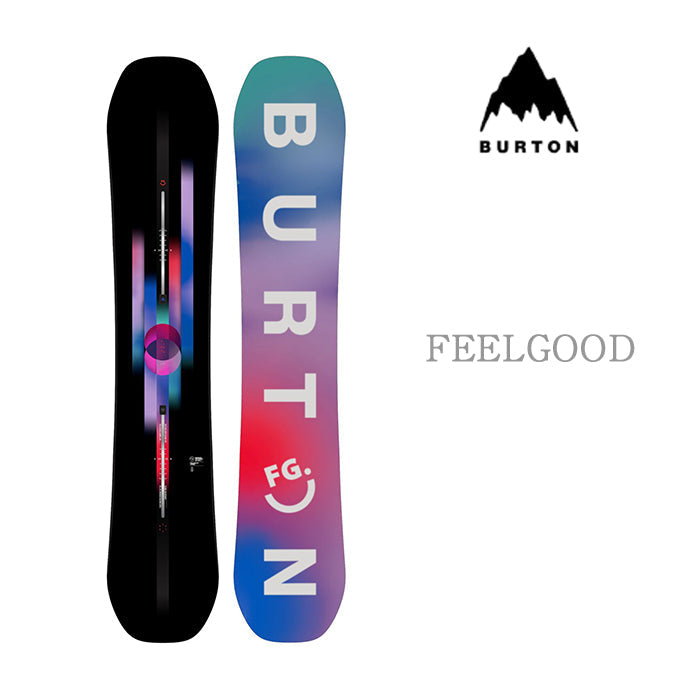 24-25 BURTON Women's Feelgood バートン フィールグッド スノーボード 板 フリーライド オールラウンド フリースタイル パーク