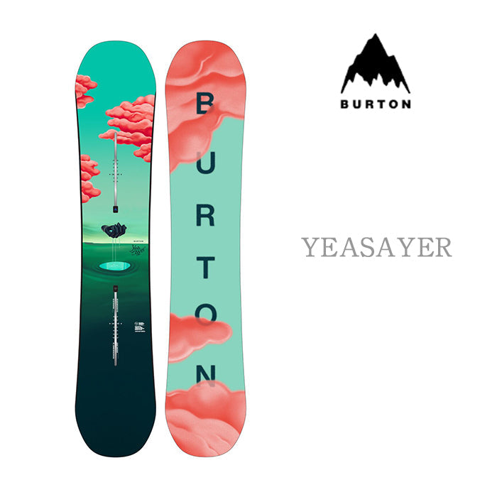 早期予約受付中 24-25 BURTON Women's Yeasayer バートン ヤーセイヤー スノーボード 板 フリーライド オールラウンド フリースタイル パーク