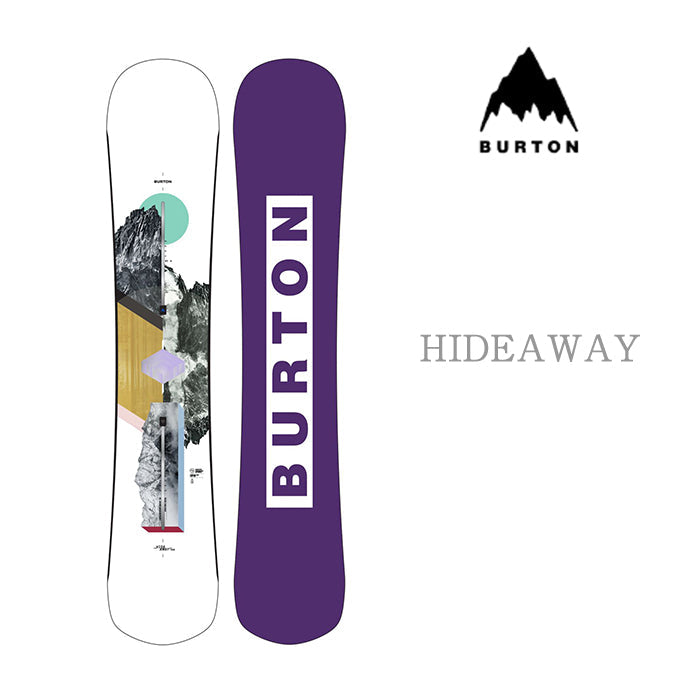 24-25 BURTON Women's Hideaway バートン ハイダウェイ スノーボード 板 フリーライド オールラウンド フリースタイル パーク