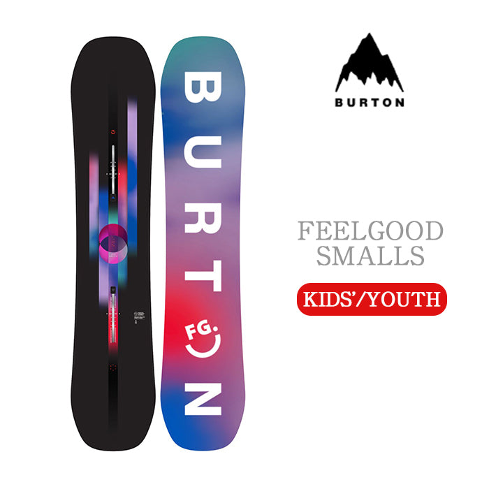 早期予約受付中 24-25 BURTON Girls Feelgood Smalls バートン フィールグッド キッズ ジュニア 子供 スノーボード 板 フリーライド オールラウンド フリースタイル パーク