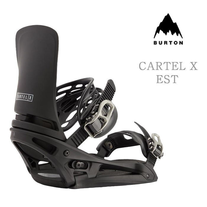 早期予約受付中 24-25 BURTON Men's Cartel X EST Binding バートン カーテルエックス スノーボード バインディング ビンディング オールマウンテン フリーライド オールラウンド フリースタイル パウダー パーク