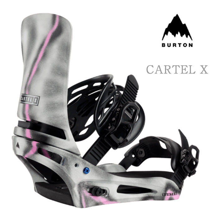 早期予約受付中 24-25 BURTON Men's Cartel X Binding バートン カーテルエックス スノーボード バインディング ビンディング オールマウンテン フリーライド オールラウンド フリースタイル パウダー パーク