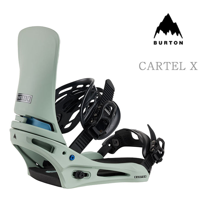 早期予約受付中 24-25 BURTON Men's Cartel X Binding バートン カーテルエックス スノーボード バインディング ビンディング オールマウンテン フリーライド オールラウンド フリースタイル パウダー パーク