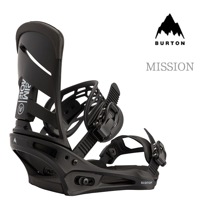 早期予約受付中 24-25 BURTON Men's Mission Binding バートン ミッション スノーボード バインディング ビンディング オールマウンテン フリーライド オールラウンド フリースタイル パウダー パーク