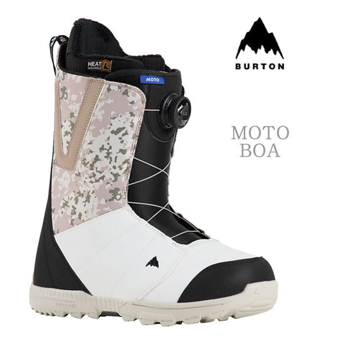 24-25 BURTON Men's Moto Boa Wide バートン モト ワイドフィット ボアシステム スノーボード ブーツ オールマウンテン フリーライド オールラウンド フリースタイル パウダー パーク