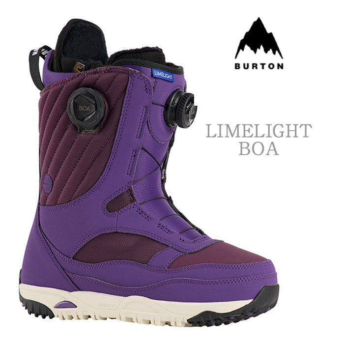 24-25 BURTON Women's Limelight Boa Wide バートン ライムライト ワイドフィット ボアシステム スノーボード ブーツ オールマウンテン フリーライド オールラウンド フリースタイル パウダー パーク