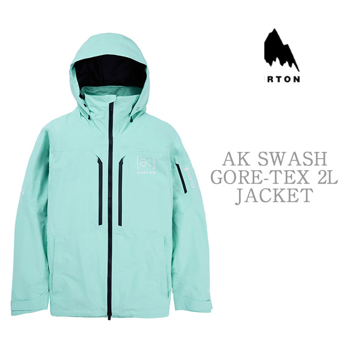 BURTON [ak] コレクション Men's Burton [ak] Swash GORE-TEX 2L Jacket Powder Mint バートン AK メンズウェア スウォッシュジャケット ゴアテックス スノーボード ジャケット メンズ