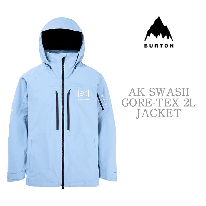 BURTON [ak] コレクション Men's Burton [ak] Swash GORE-TEX 2L Jacket Dusty Blue バートン AK メンズウェア スウォッシュジャケット ゴアテックス スノーボード ジャケット メンズ