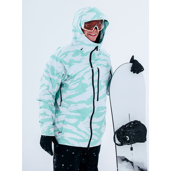 BURTON 24-25 [ak] コレクション Men's Burton [ak] Cyclic GORE-TEX 2L Jacket Oversized Zebra バートン AK メンズウェア サイクリックジャケット ゴアテックス スノーボード ジャケット メンズ