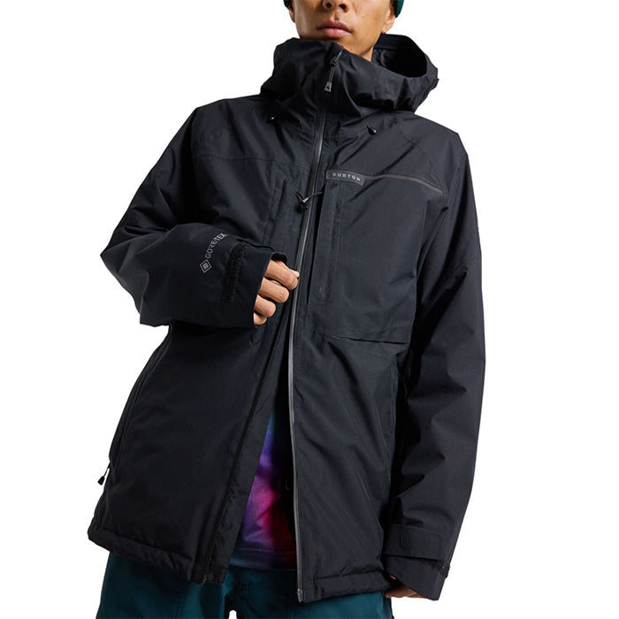 BURTON  Men's Burton Pillowline GORE-TEX 2L Jacket True Black バートン メンズウェア ゴアテックス ピローラインジャケット スノーボード ジャケット メンズ