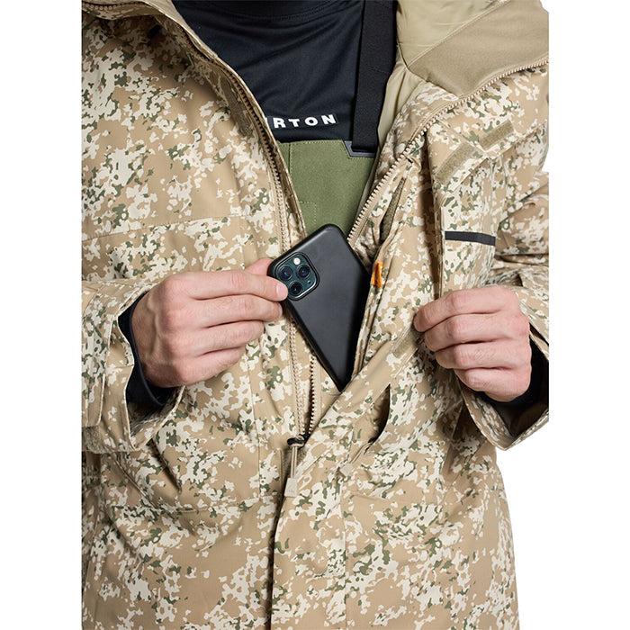 BURTON  Men's Burton Covert 2L Jacket 2.0 Snowfall Camo バートン メンズウェア コバートジャケット スノーボード ジャケット メンズ