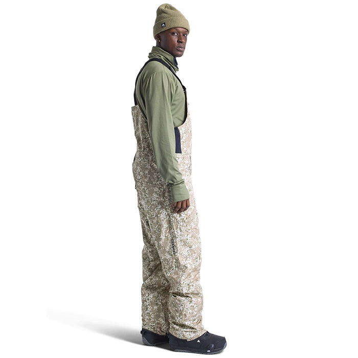 BURTON  Men's Burton Reserve GORE-TEX 2L Bib Pants Snowfall Camo バートン メンズウェア ゴアテックス リザーブビブパンツ スノーボード パンツ メンズ