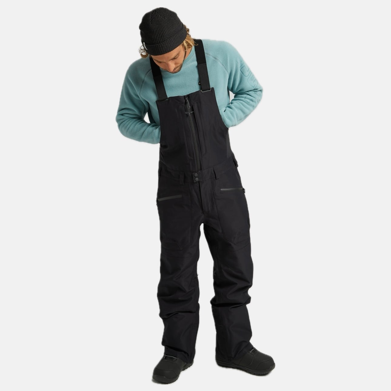 BURTON  Men's Burton Reserve GORE-TEX 2L Bib Pants True Black バートン メンズウェア ゴアテックス リザーブビブパンツ スノーボード パンツ メンズ