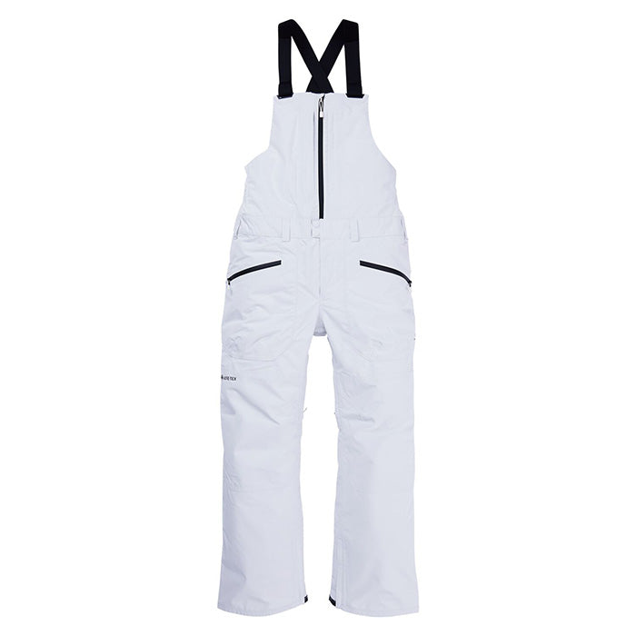 BURTON  Men's Burton Reserve GORE-TEX 2L Bib Pants Stout White バートン メンズウェア ゴアテックス リザーブビブパンツ スノーボード パンツ メンズ