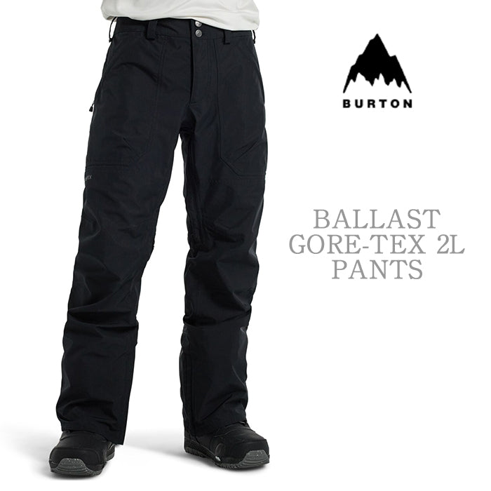 BURTON  Men's Burton ballast GORE-TEX 2L Pants True Black バートン メンズウェア ゴアテックス バラストパンツ スノーボード パンツ メンズ