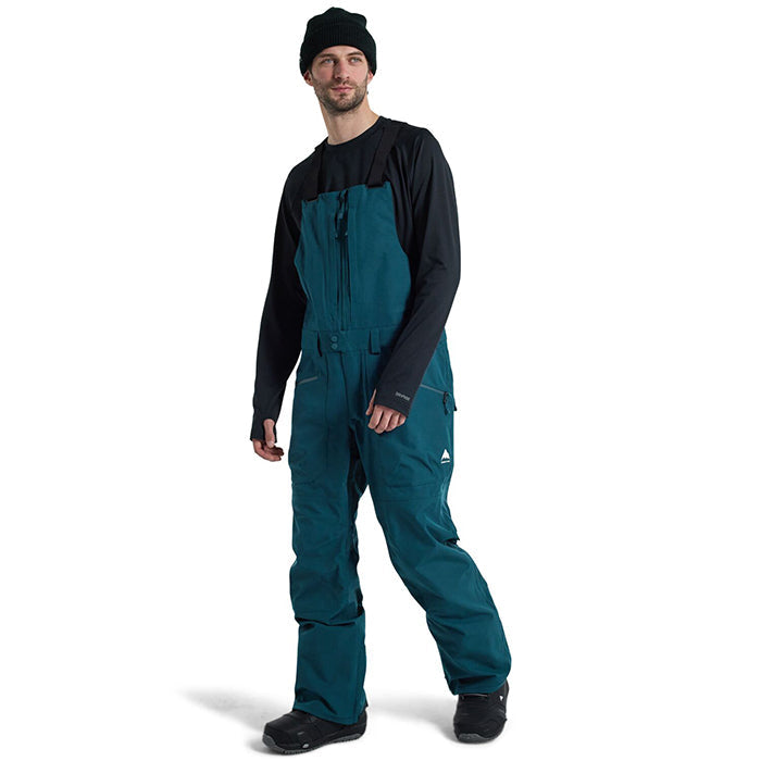 BURTON  Men's Burton Reserve 2L Bib Pants Deep Emerald バートン メンズウェア リザーブビブパンツ スノーボード ビブパンツ メンズ