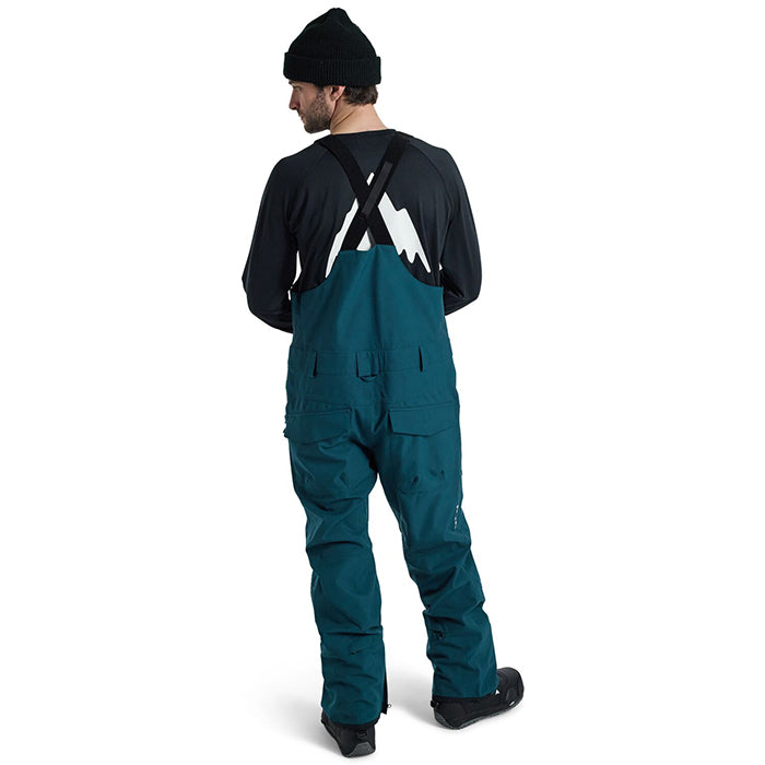 BURTON  Men's Burton Reserve 2L Bib Pants Deep Emerald バートン メンズウェア リザーブビブパンツ スノーボード ビブパンツ メンズ