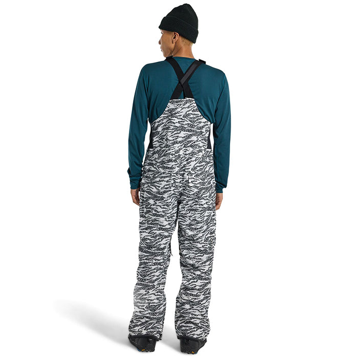 早期予約受付中 BURTON 24-25 Men's Burton Reserve 2L Bib Pants Zebra Camo バートン メンズウェア リザーブビブパンツ スノーボード ビブパンツ メンズ