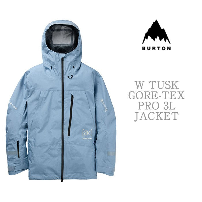 BURTON [ak] コレクション Women's Burton [ak] Tusk GORE-TEX Pro 3L Stretch Jacket Dusty Blue バートン AK レディースウェア タスクストレッチジャケット ゴアテックス スノーボード ジャケット レディース