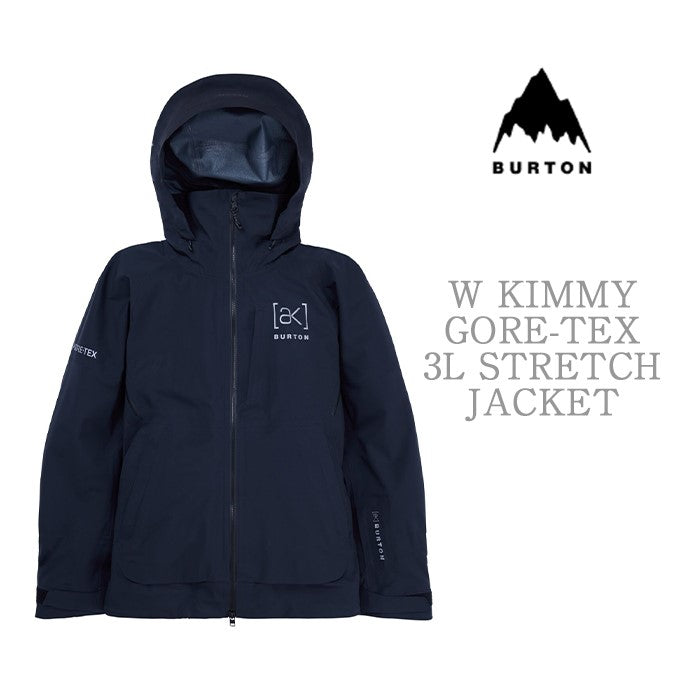 BURTON [ak] コレクション Women's Burton [ak] Kimmy GORE-TEX 3L Stretch Jacket True Black バートン AK レディースウェア キミーストレッチジャケット ゴアテックス スノーボード ジャケット レディース