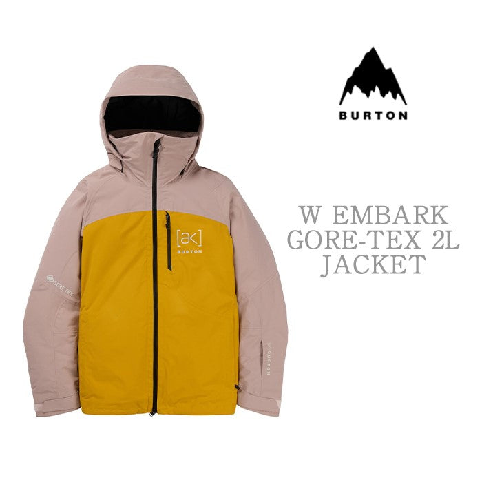 BURTON [ak] コレクション Women's Burton [ak] Embark GORE-TEX 2L Jacket Shadow Pink バートン AK レディースウェア エンバークジャケット ゴアテックス スノーボード ジャケット レディース