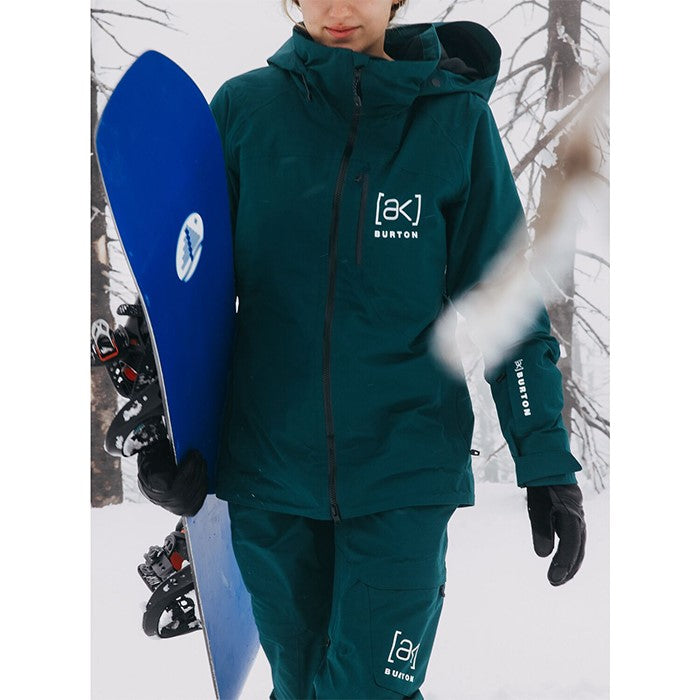 BURTON [ak] コレクション Women's Burton [ak] Embark GORE-TEX 2L Jacket Deep Emerald バートン AK レディースウェア エンバークジャケット ゴアテックス スノーボード ジャケット レディース