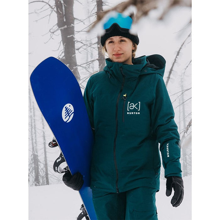 BURTON [ak] コレクション Women's Burton [ak] Embark GORE-TEX 2L Jacket Deep Emerald バートン AK レディースウェア エンバークジャケット ゴアテックス スノーボード ジャケット レディース