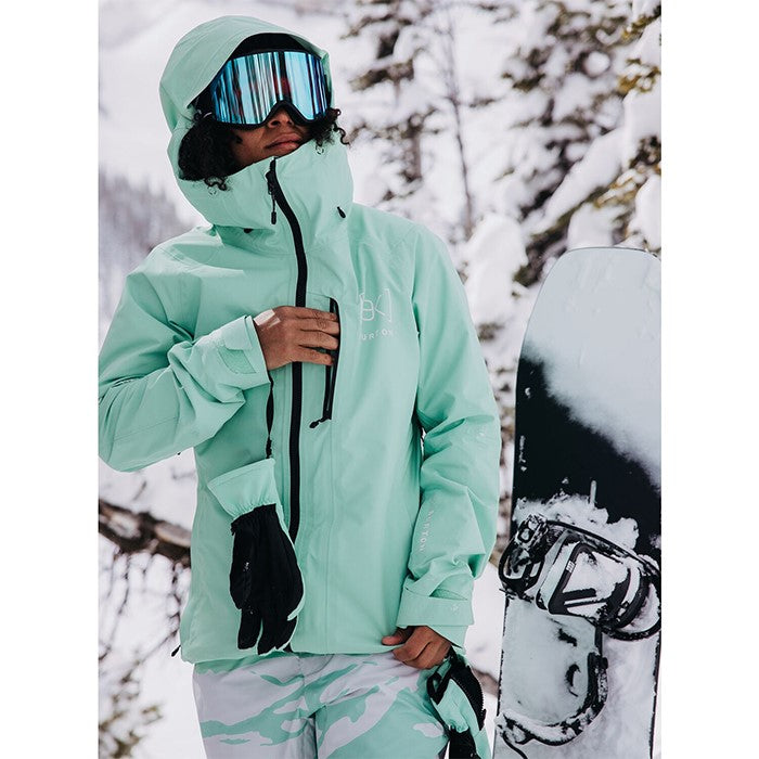 BURTON [ak] コレクション Women's Burton [ak] Upshift GORE-TEX 2L Jacket Powder Mint バートン AK レディースウェア アップシフトジャケット ゴアテックス スノーボード ジャケット レディース