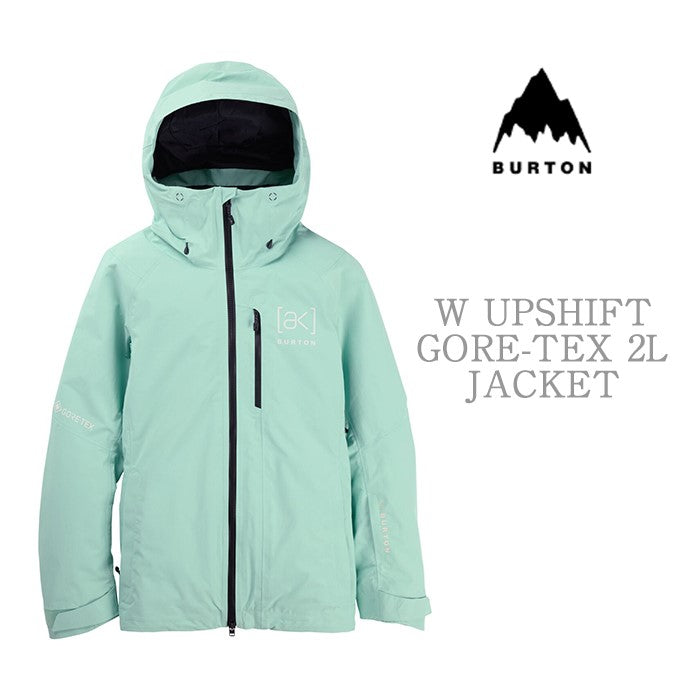 BURTON [ak] コレクション Women's Burton [ak] Upshift GORE-TEX 2L Jacket Powder Mint バートン AK レディースウェア アップシフトジャケット ゴアテックス スノーボード ジャケット レディース