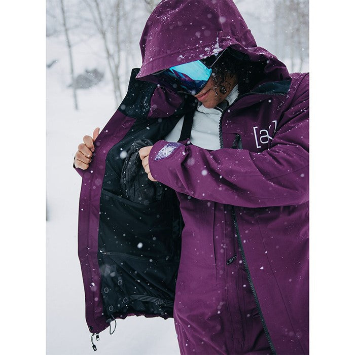 BURTON [ak] コレクション Women's Burton [ak] Upshift GORE-TEX 2L Jacket Purple Root バートン AK レディースウェア アップシフトジャケット ゴアテックス スノーボード ジャケット レディース