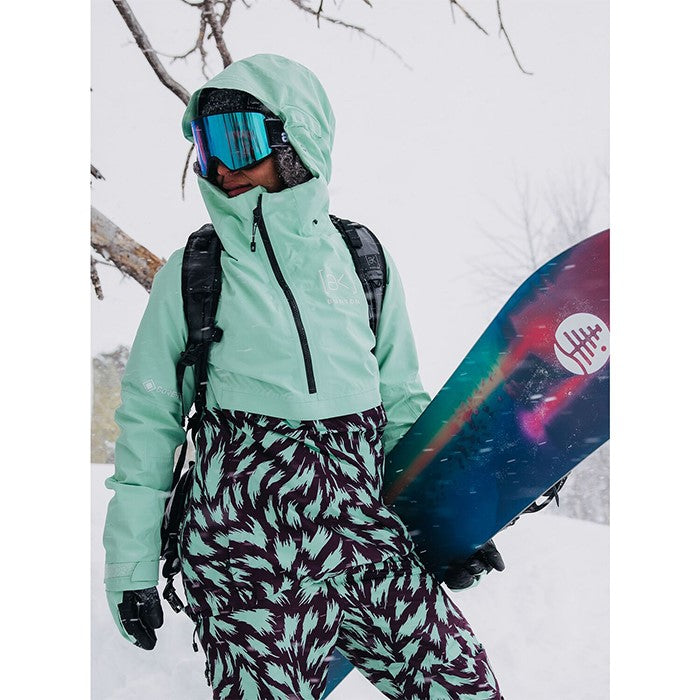 BURTON [ak] コレクション Women's Burton [ak] Kimmy GORE-TEX 2L Anorak Jacket Powder Mint バートン AK レディースウェア キミーアノラックジャケット ゴアテックス スノーボード アノラックジャケット レディース