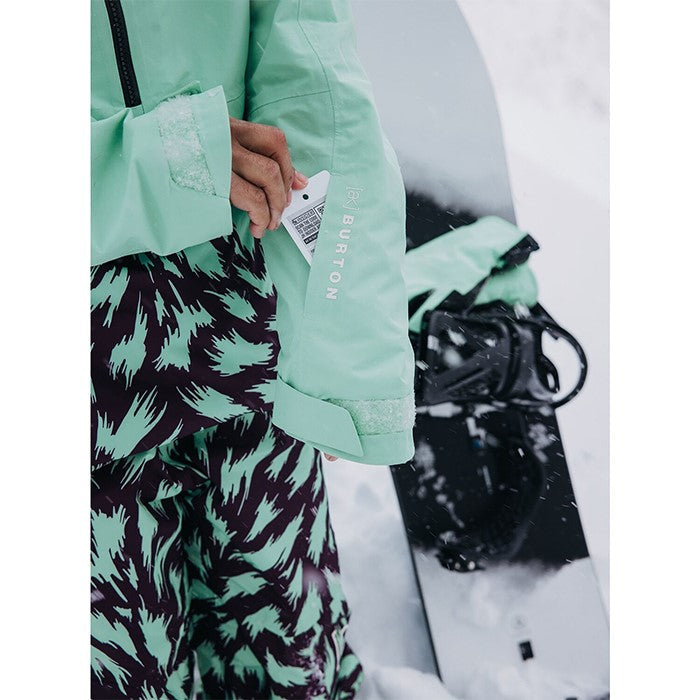 BURTON [ak] コレクション Women's Burton [ak] Kimmy GORE-TEX 2L Anorak Jacket Powder Mint バートン AK レディースウェア キミーアノラックジャケット ゴアテックス スノーボード アノラックジャケット レディース