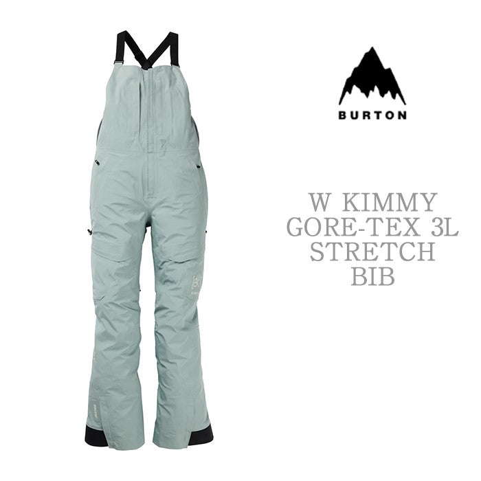 BURTON [ak] コレクション Women's Burton [ak] Kimmy GORE-TEX 3L Stretch Bib Pants Petrol Green バートン AK レディースウェア キミーストレッチビブパンツ ゴアテックス スノーボード ビブパンツ レディース