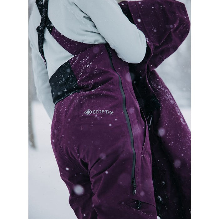 BURTON [ak] コレクション Women's Burton [ak] Kimmy GORE-TEX 2L Bib Pants Purple Root バートン AK レディースウェア キミービブパンツ ゴアテックス スノーボード ビブパンツ レディース