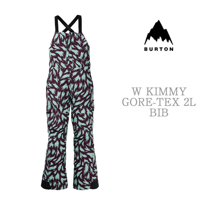 BURTON [ak] コレクション Women's Burton [ak] Kimmy GORE-TEX 2L Bib Pants Fur Purple Root バートン AK レディースウェア キミービブパンツ ゴアテックス スノーボード ビブパンツ レディース