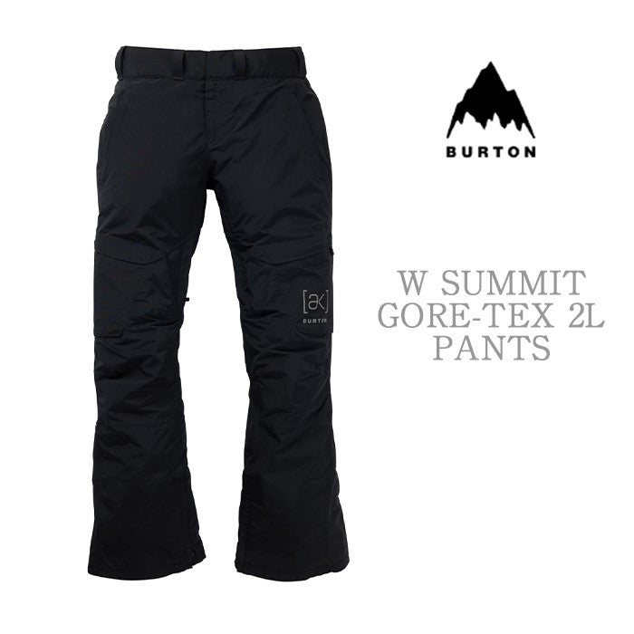 BURTON [ak] コレクション Women's Burton [ak] Summit GORE-TEX 2L Pants True Black バートン AK レディースウェア サミットパンツ ゴアテックス スノーボード パンツ レディース