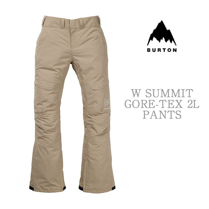 BURTON [ak] コレクション Women's Burton [ak] Summit GORE-TEX 2L Pants Summit Taupe バートン AK レディースウェア サミットパンツ ゴアテックス スノーボード パンツ レディース