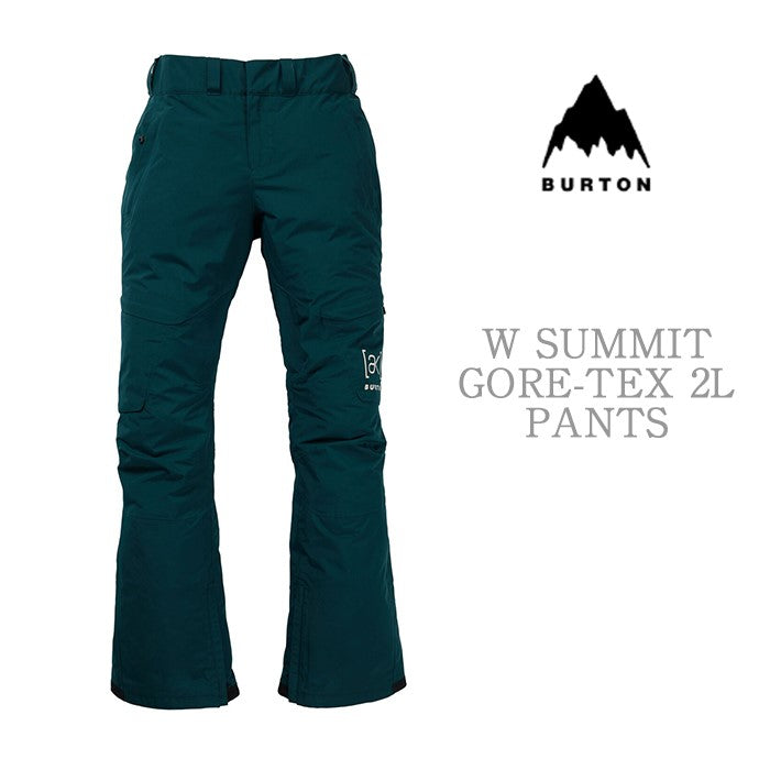 BURTON [ak] コレクション Women's Burton [ak] Summit GORE-TEX 2L Pants Deep Emerald バートン AK レディースウェア サミットパンツ ゴアテックス スノーボード パンツ レディース