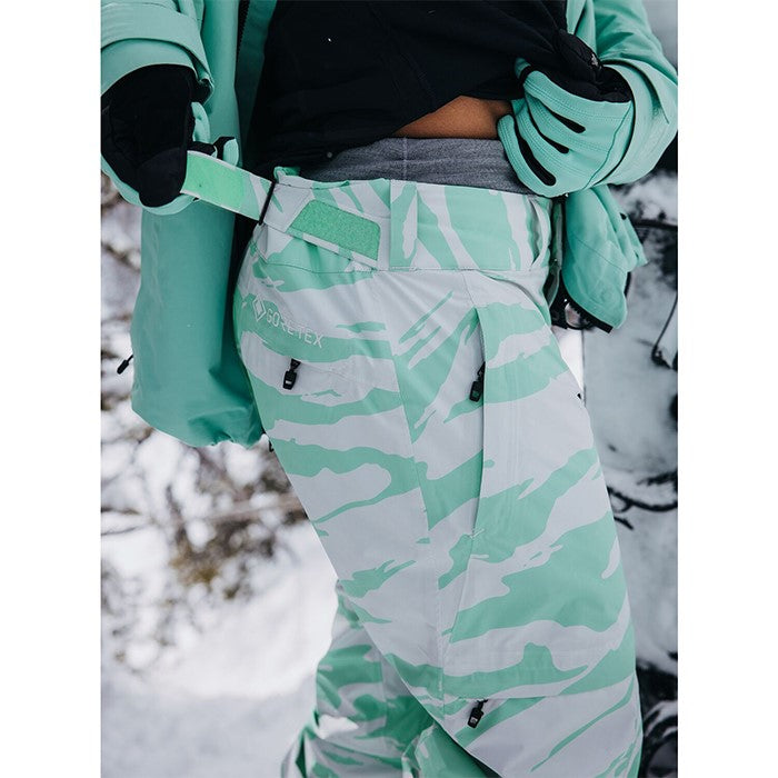 BURTON [ak] コレクション Women's Burton [ak] Summit GORE-TEX 2L Pants Oversized Zebra バートン AK レディースウェア サミットパンツ ゴアテックス スノーボード パンツ レディース