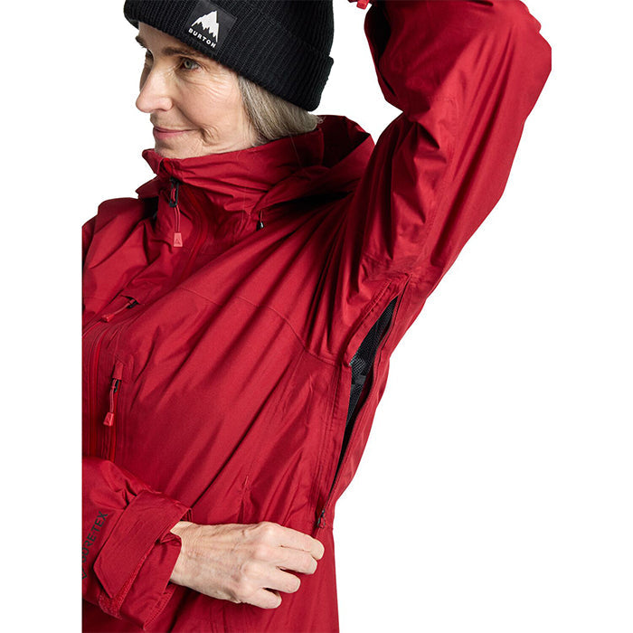 BURTON  Women's Burton Pillowline GORE-TEX 2L Jacket Deep Red バートン ウイメンズウェア ピローラインジャケット ゴアテックス スノーボード ジャケット レディース