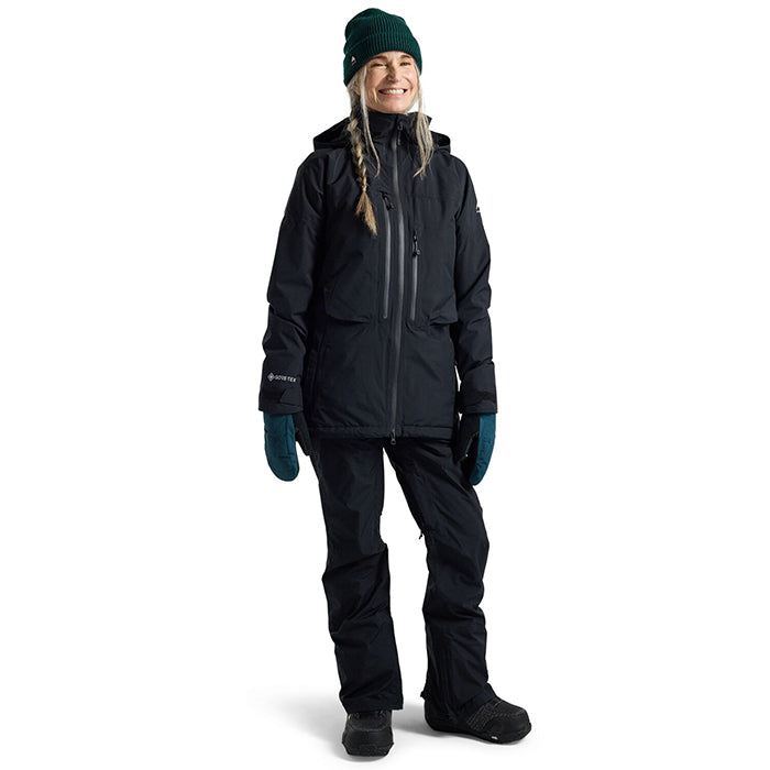 BURTON  Women's Burton Pillowline GORE-TEX 2L Jacket True Black バートン ウイメンズウェア ピローラインジャケット ゴアテックス スノーボード ジャケット レディース