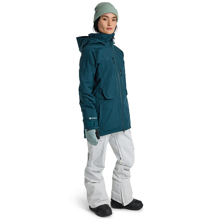 BURTON  Women's Burton Pillowline GORE-TEX 2L Jacket Deep Emerald バートン ウイメンズウェア ピローラインジャケット ゴアテックス スノーボード ジャケット レディース