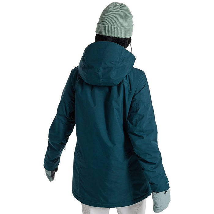 BURTON  Women's Burton Pillowline GORE-TEX 2L Jacket Deep Emerald バートン ウイメンズウェア ピローラインジャケット ゴアテックス スノーボード ジャケット レディース