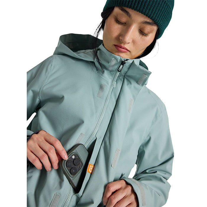 BURTON  Women's Burton Jet Ridge 2L Jacket Petrol Green バートン ウイメンズウェア ジェットリッジジャケット スノーボード ジャケット レディース