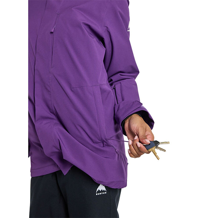 BURTON  Women's Burton Jet Ridge 2L Jacket Imperial Purple バートン ウイメンズウェア ジェットリッジジャケット スノーボード ジャケット レディース