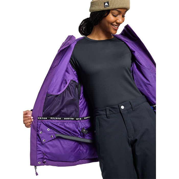 BURTON  Women's Burton Jet Ridge 2L Jacket Imperial Purple バートン ウイメンズウェア ジェットリッジジャケット スノーボード ジャケット レディース