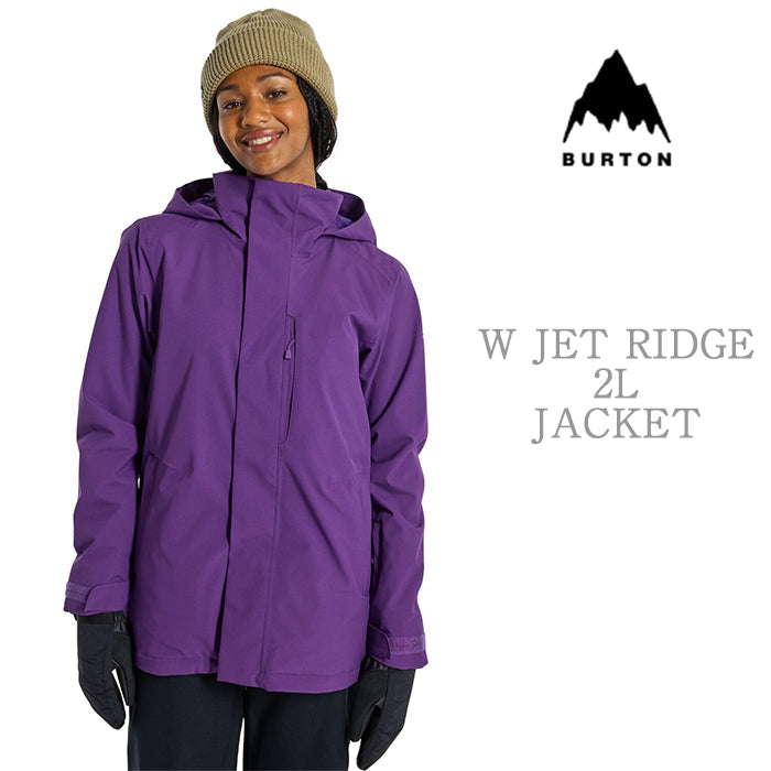 BURTON  Women's Burton Jet Ridge 2L Jacket Imperial Purple バートン ウイメンズウェア ジェットリッジジャケット スノーボード ジャケット レディース