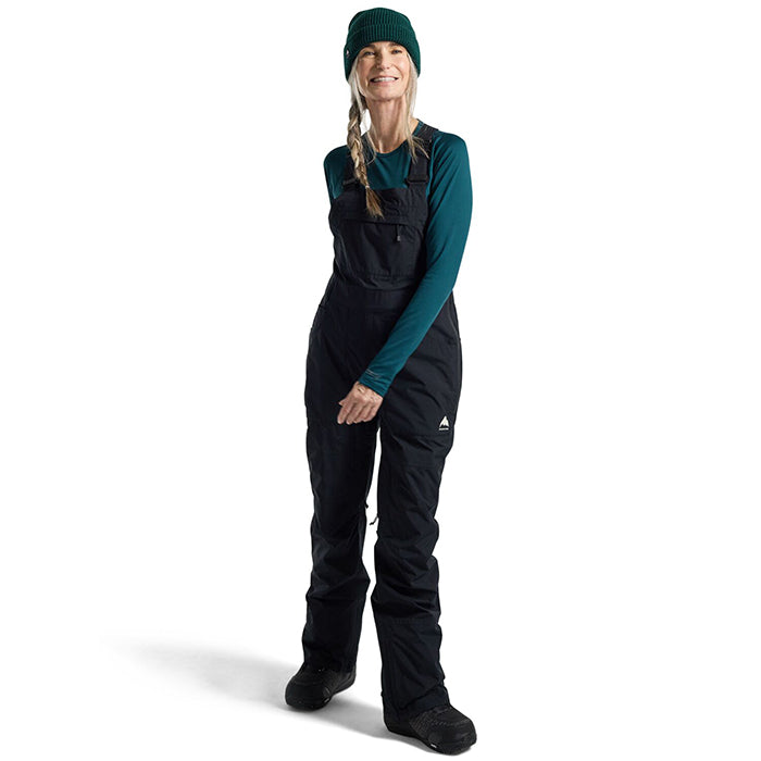 BURTON  Women's Burton Avalon GORE-TEX 2L Bib Pants True Black バートン ウイメンズウェア アヴァロン ビブパンツ ゴアテックス スノーボード パンツ レディース