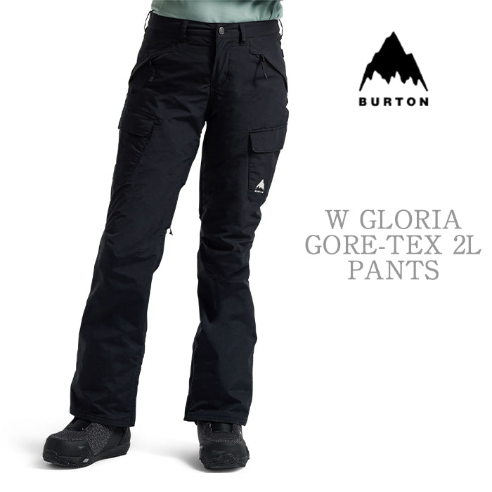 BURTON  Women's Burton Gloria GORE-TEX 2L Pants True Black バートン ウイメンズウェア グロリアパンツ ゴアテックス スノーボード ビブパンツ レディース